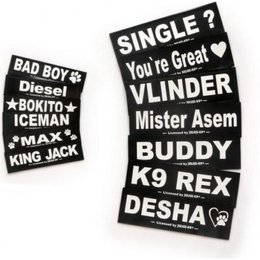 Eigen naam label - klein 110 x 30mm - Per stuk