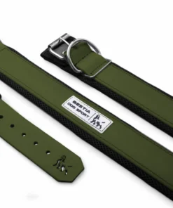 BESTIA DOG SPORT COLLAR GREEN