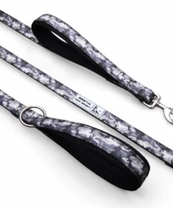 BESTIA DOG SPORT dual handle leash GREY CAMO
