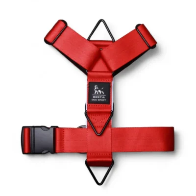 BESTIA DOG SPORT GripPro Basic Harness RED