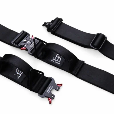 Bestia Dog Sport GripPro Handle Collar BLACK