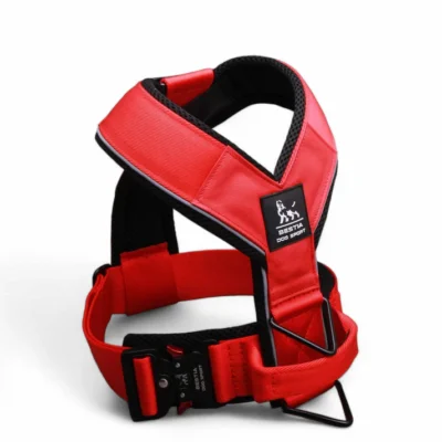 BESTIA DOG SPORT GripPro Heavy Duty Harness RED