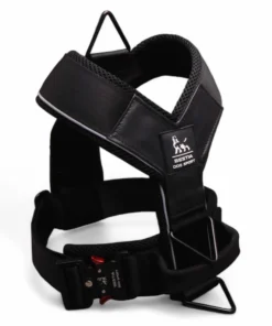 BESTIA DOG SPORT GripPro Heavy Duty Harness BLACK